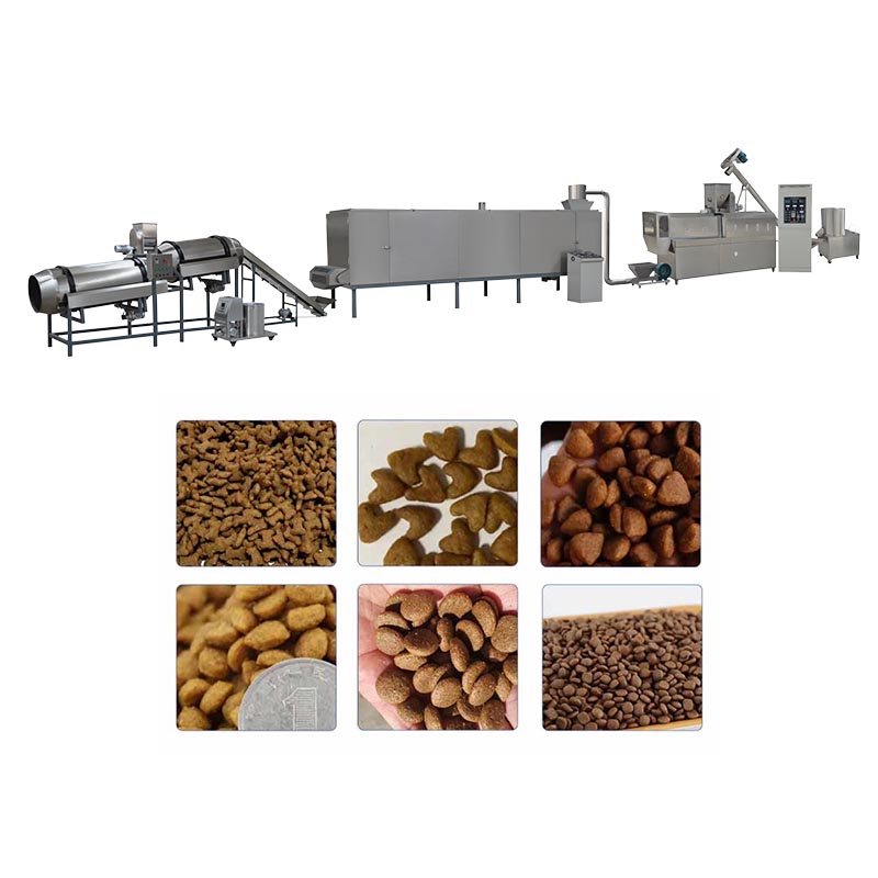 Máquinas para fabricar alimentos para mascotas para perros y gatos